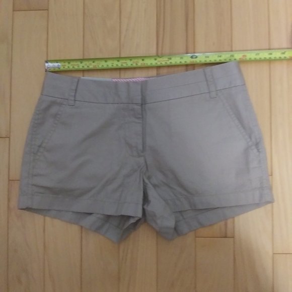 NWT J.Crew City Fit Chino Shorts size 4 - Picture 9 of 11